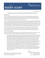 School Grades Policy Alert